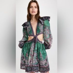 Zimmermann Anneke Ruffle Mini Dress